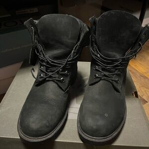 Black Timberland Boots